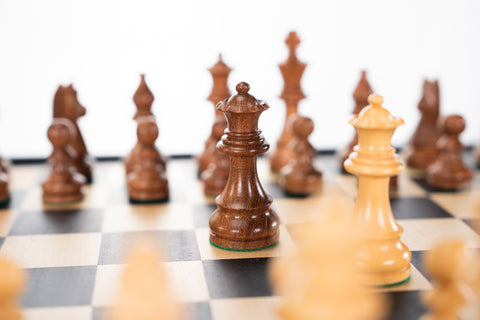 Championship Chess Pieces with Storage Board - Chess Set - Chess-House