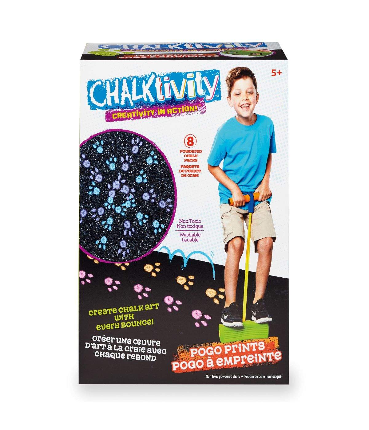  Chalktivity Pogo Prints Multi - Multi - Bonton