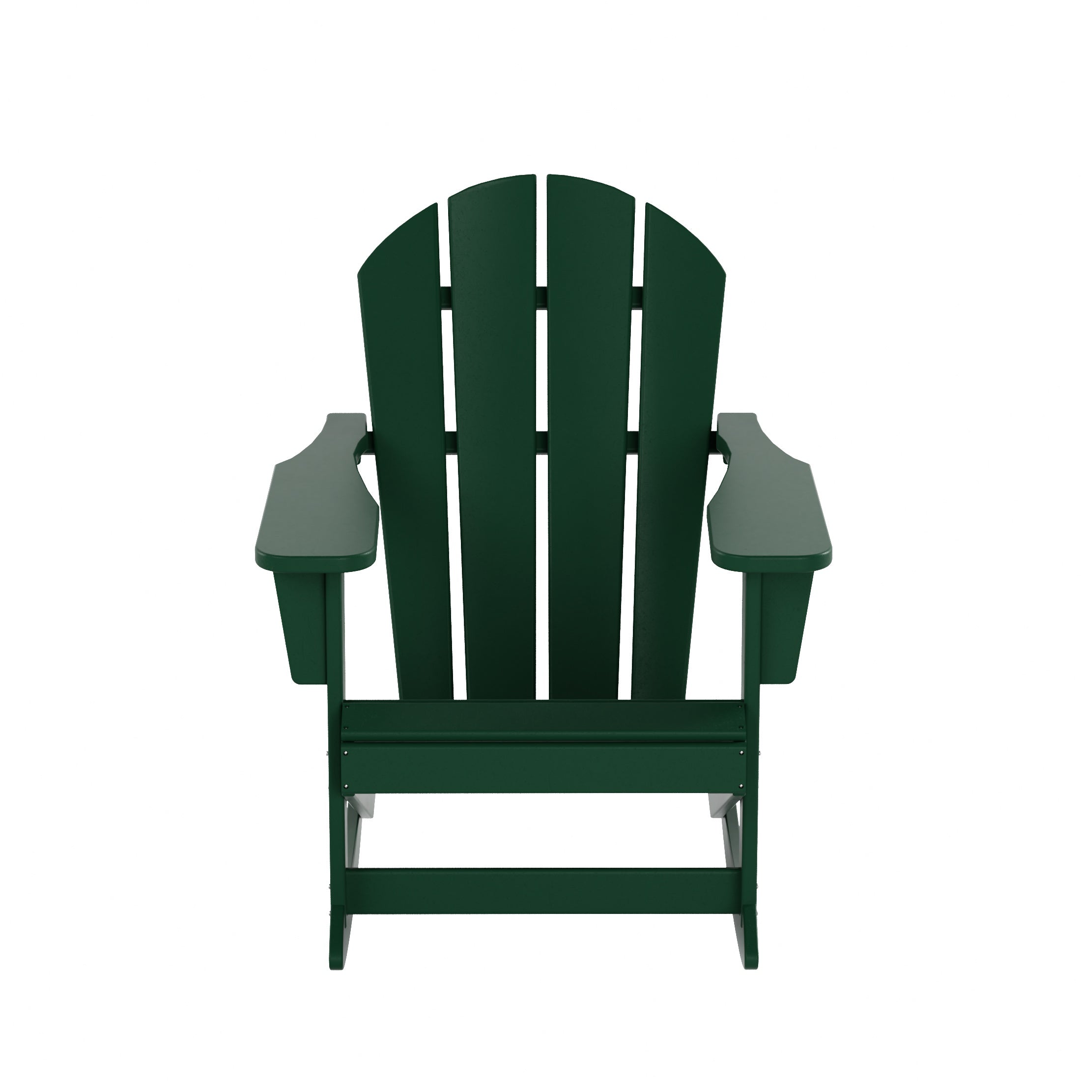  Westin Furniture Classic Porch Outdoor Patio Rocking Adirondack Chair - Gray - Bonton