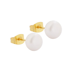 Classic Pearl Stud Earrings