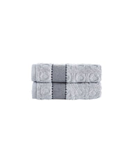 Circle in Square Hand Towel 2 Piece Set