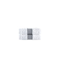 Circle in Square 2 Piece Wash Towel Set