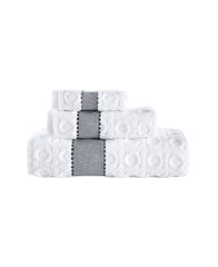 Circle in Square 3 Piece Towel Set