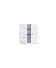 Circle in Square 4 Piece Wash Towel Set