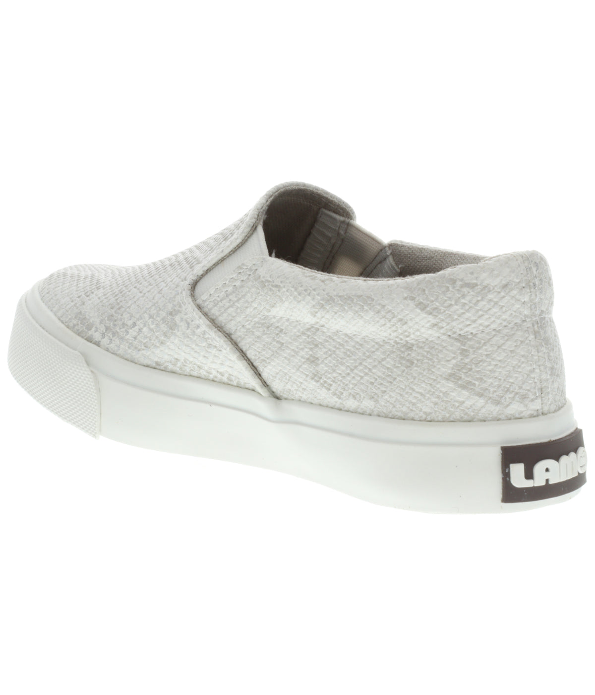  Lamo Piper Kids' Fashion Sneakers - White Snakeskin - Bonton