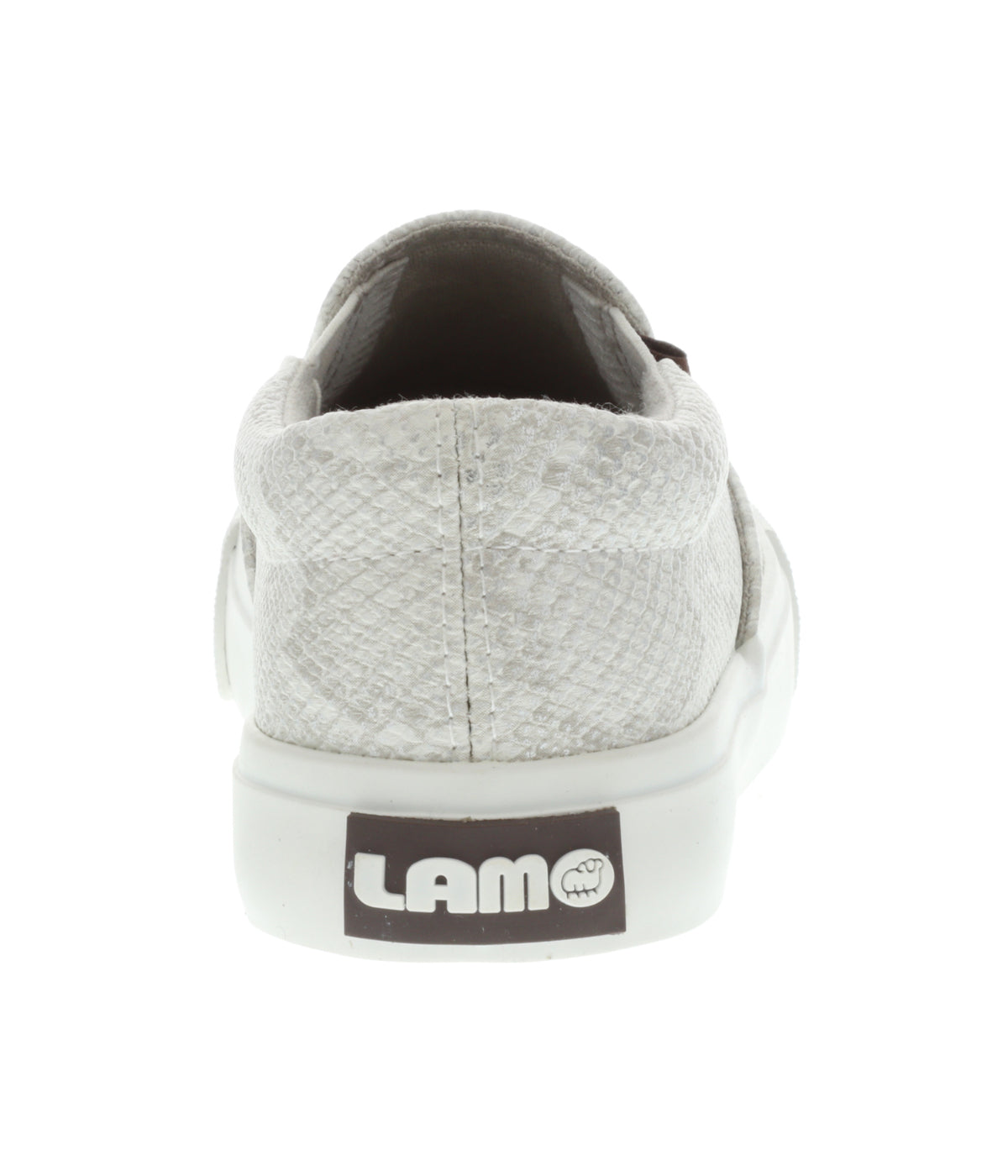  Lamo Piper Kids' Fashion Sneakers - White Snakeskin - Bonton