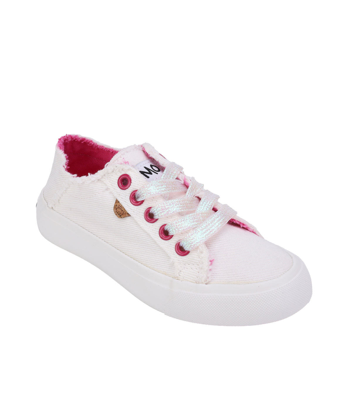  Lamo Vita Kid's Fashion Sneakers - Washed White - Bonton