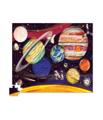 Solar System Round Box Puzzle: 72 Pcs Multi