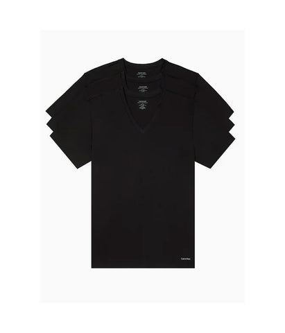Cotton Classics Short Sleeve V-Neck Classic Fit 3 Pack Tee