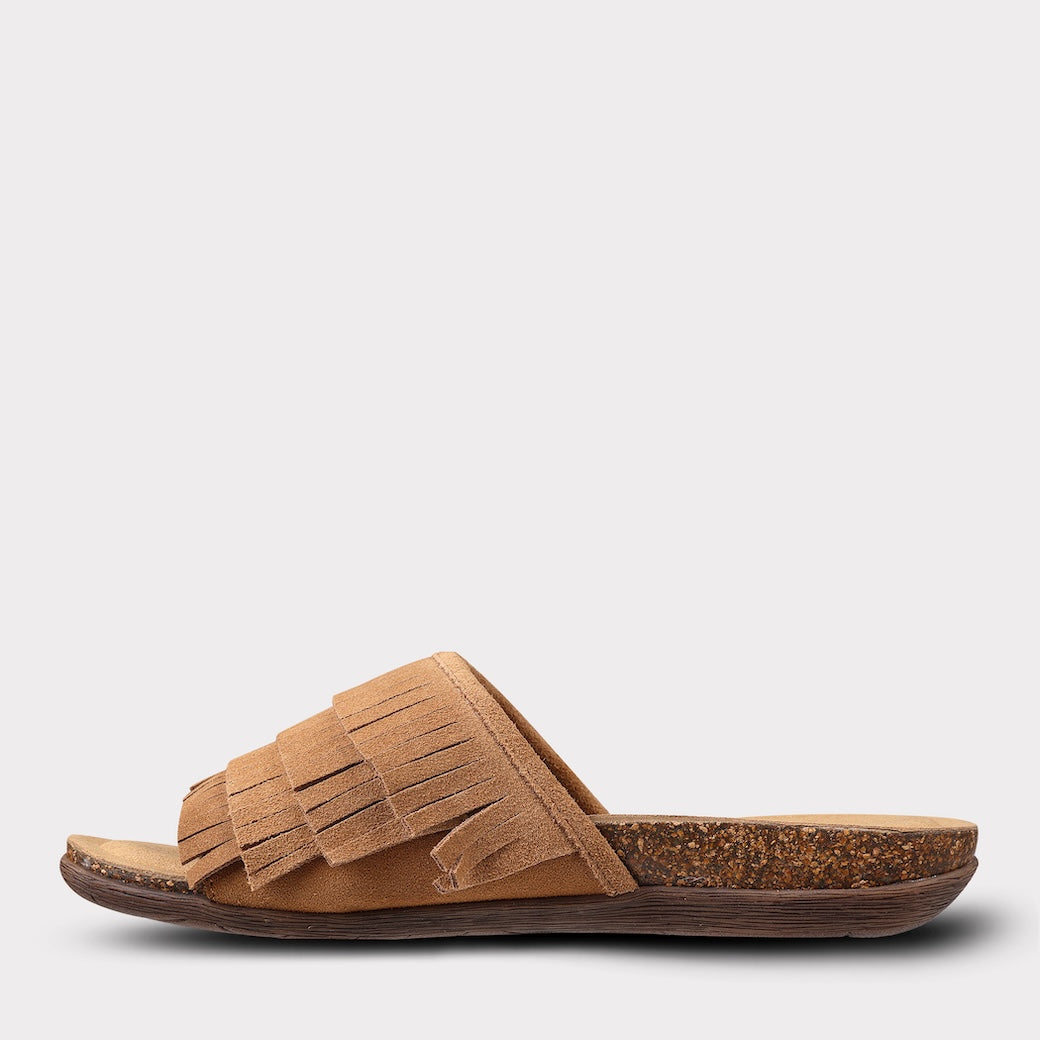  Mykos Clea Women's Slide Sandal - Black - Bonton