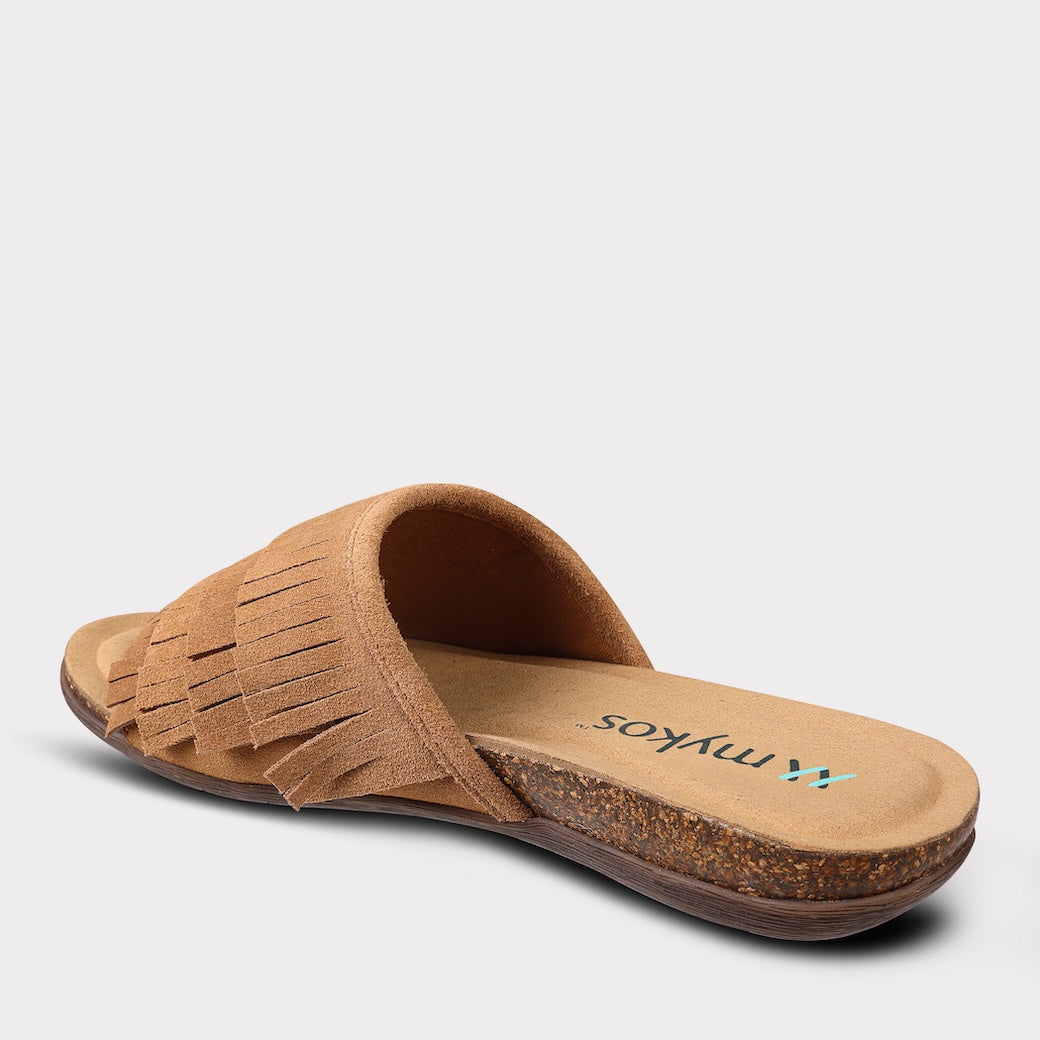  Mykos Clea Women's Slide Sandal - Black - Bonton