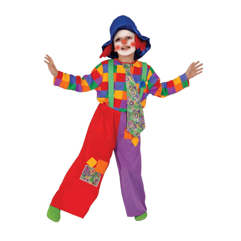  Dress Up America Clown Costume - Kids by Dress Up America - Large (12-14) - Bonton