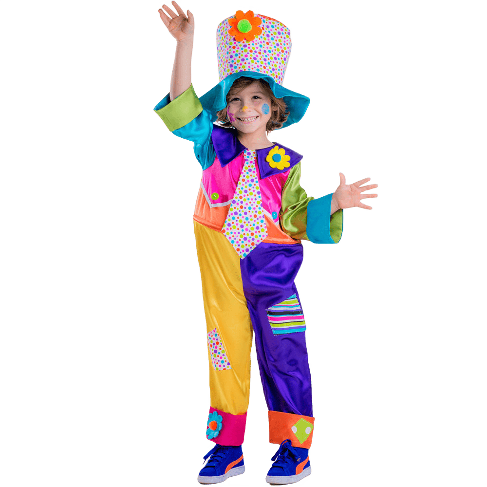  Dress Up America Clown Costume - Kids by Dress Up America - Large (12-14) - Bonton