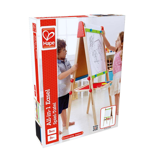 Hape All-in-One Double-Sided Art Easel W/ Accessories