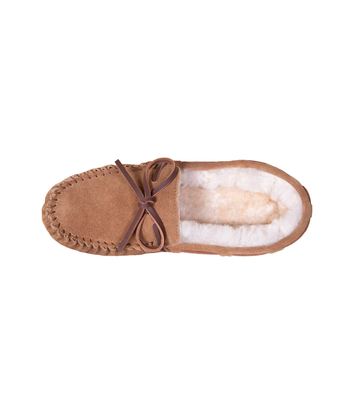  Cloud Nine Cloud Nine Sheepskin Ladies Driving Moc Indoor/Outdoor - Chestnut - Bonton