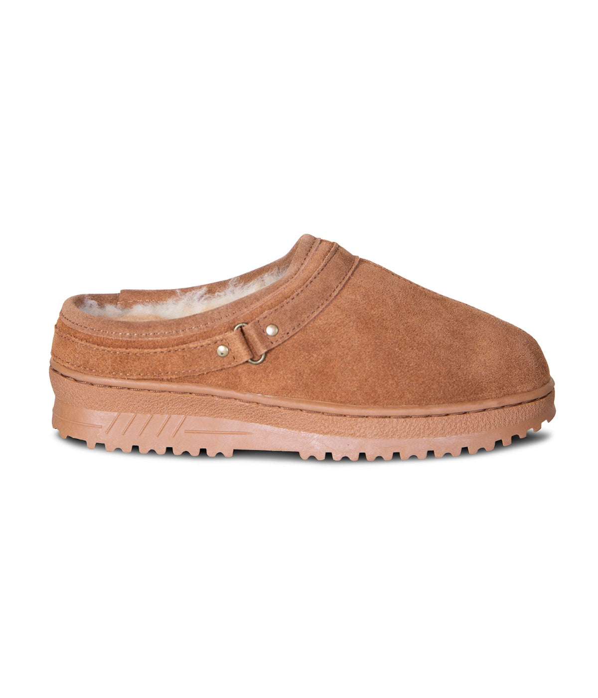  Cloud Nine Cloud Nine Sheepskin Unisex Clog Indoor/Outdoor Slide - Chestnut - Bonton