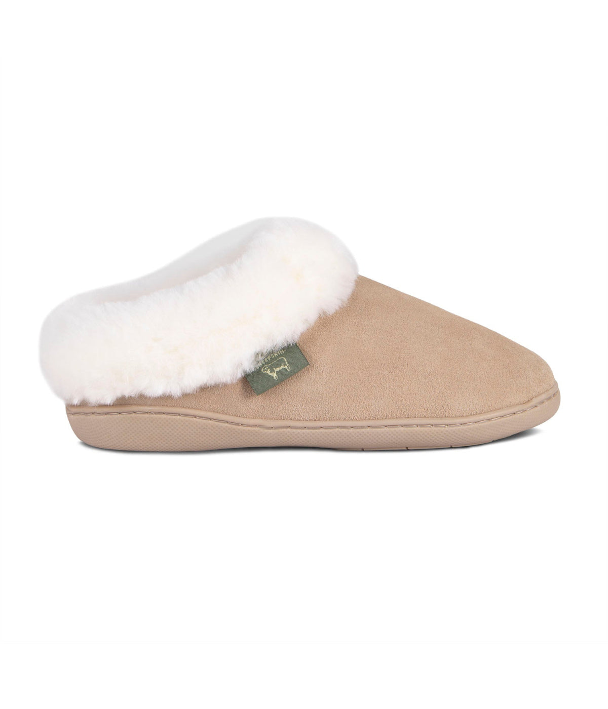  Cloud Nine Cloud Nine Sheepskin Ladies Sunrise Clog Slippers - Sand - Bonton