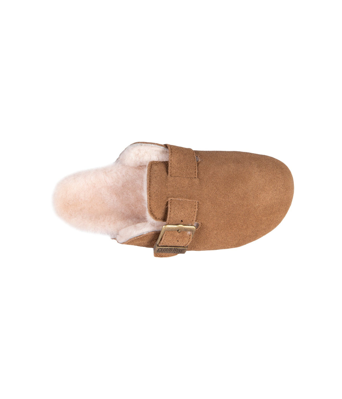  Cloud Nine Cloud Nine Sheepskin Ladies Shirley Scuff Indoor/Outdoor Clog - Chestnut - Bonton