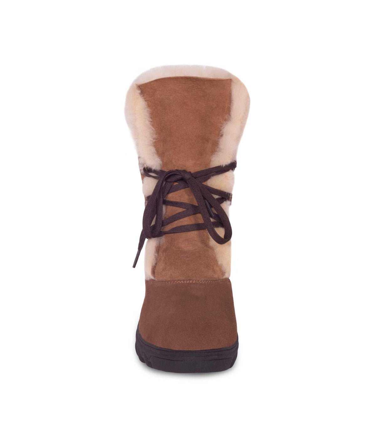  Cloud Nine Cloud Nine Sheepskin Ladies Rosalita Cozy Warm Boots - Chestnut - Bonton