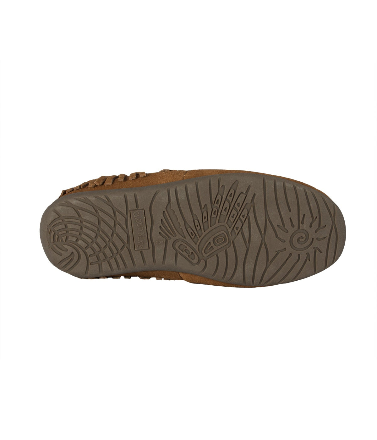  Cloud Nine Cloud Nine Sheepskin Ladies Shayla Moccasin - Chestnut - Bonton