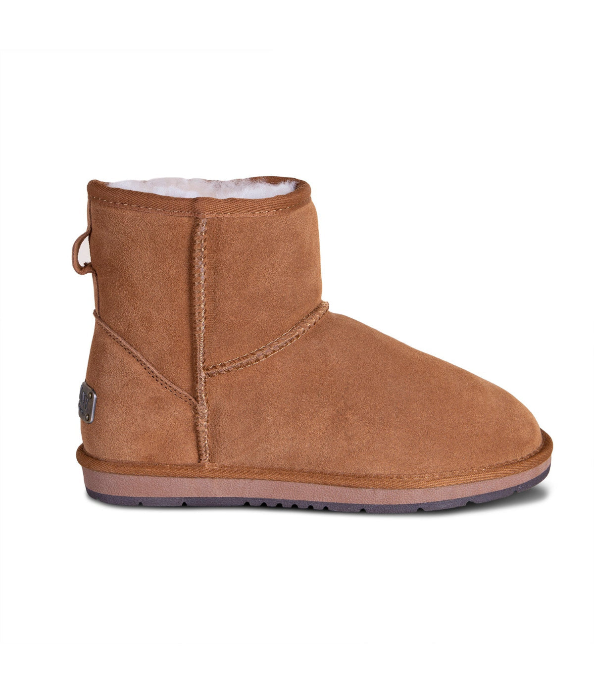  Cloud Nine Cloud Nine Sheepskin Ladies Sarah Warm Ankle Boots - Chestnut - Bonton