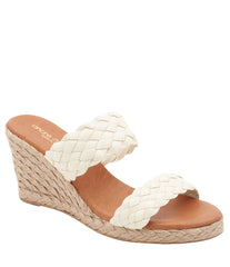 Aria Braided Wedge Sandal