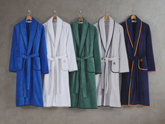 Contrast Frame Bathrobe