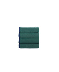 Contrast Frame 4 Piece Wash Towel Set