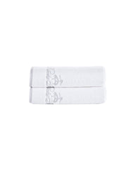 Contrast Frame Hand Towel 2 Piece Set