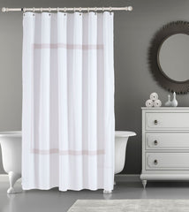 Contrast Frame Shower Curtain