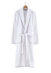 Contrast Frame Bathrobe