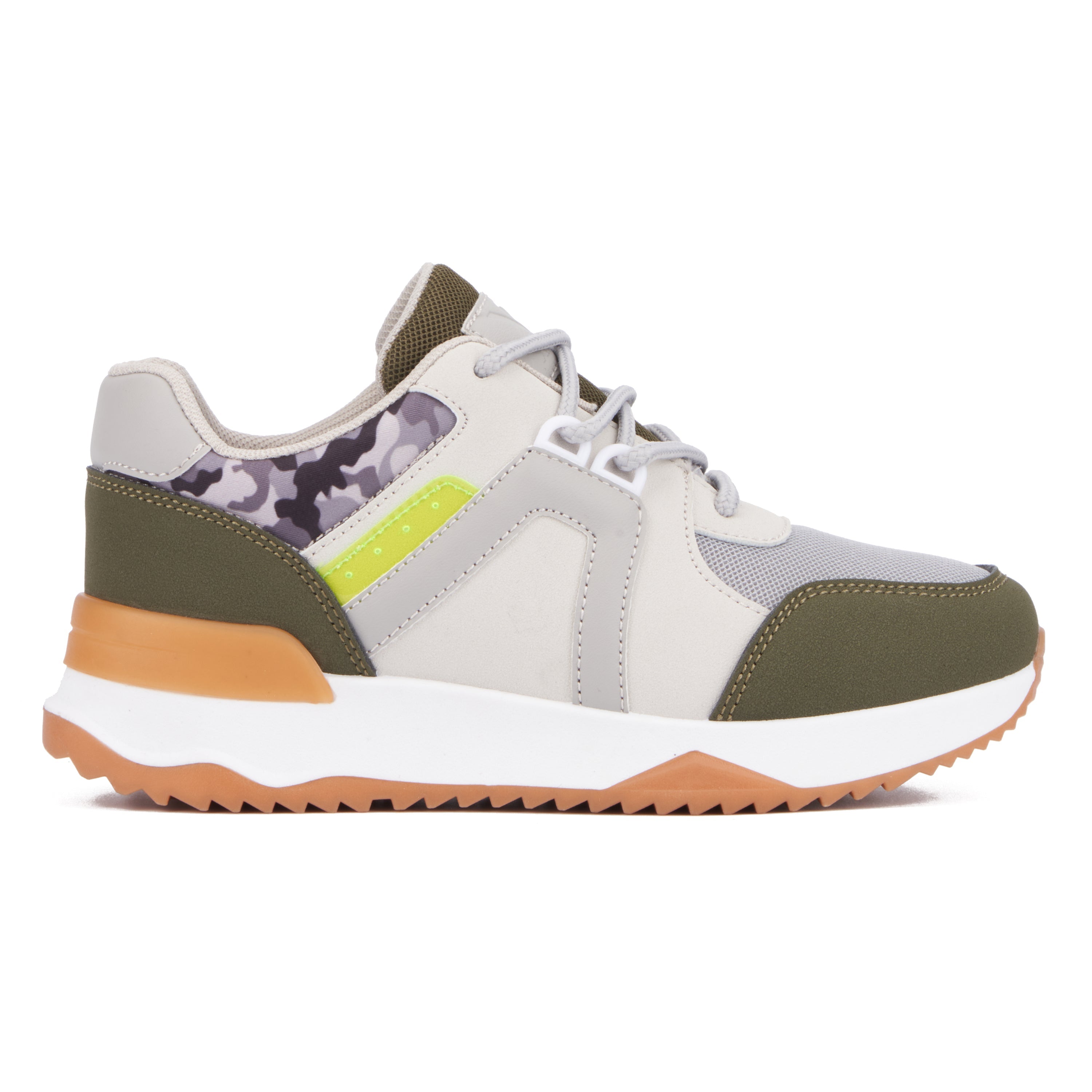  Xray Footwear Xray Footwear Boy's Clay Low Top Sneakers - GREY - Bonton