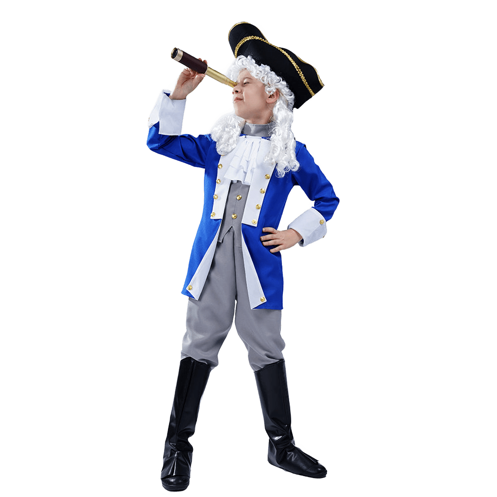  Dress Up America Colonial Patriot Costume - Kids by Dress Up America - Large (12-14) - Bonton