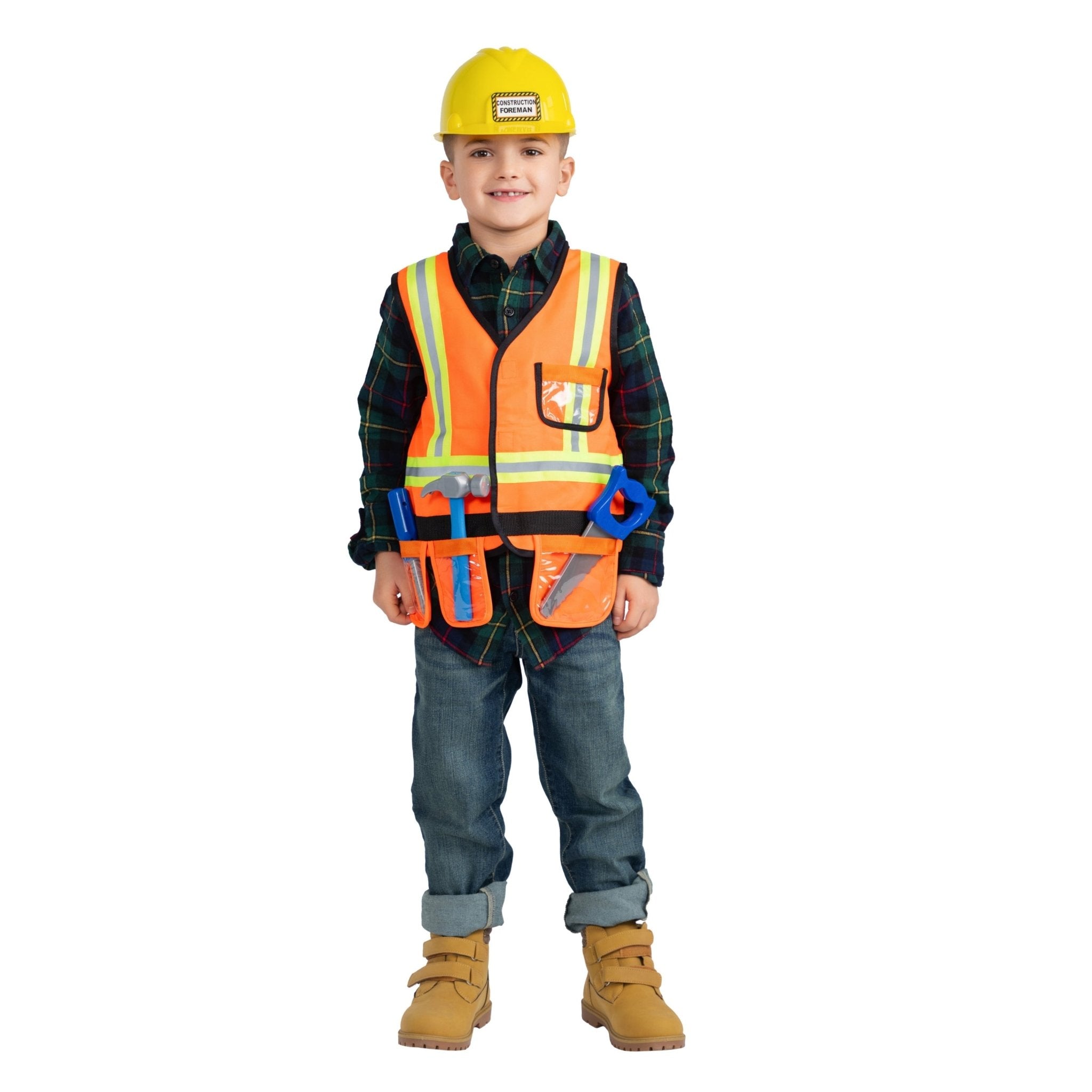  Dress Up America Construction Worker Play Set by Dress Up America - Default Title - Bonton