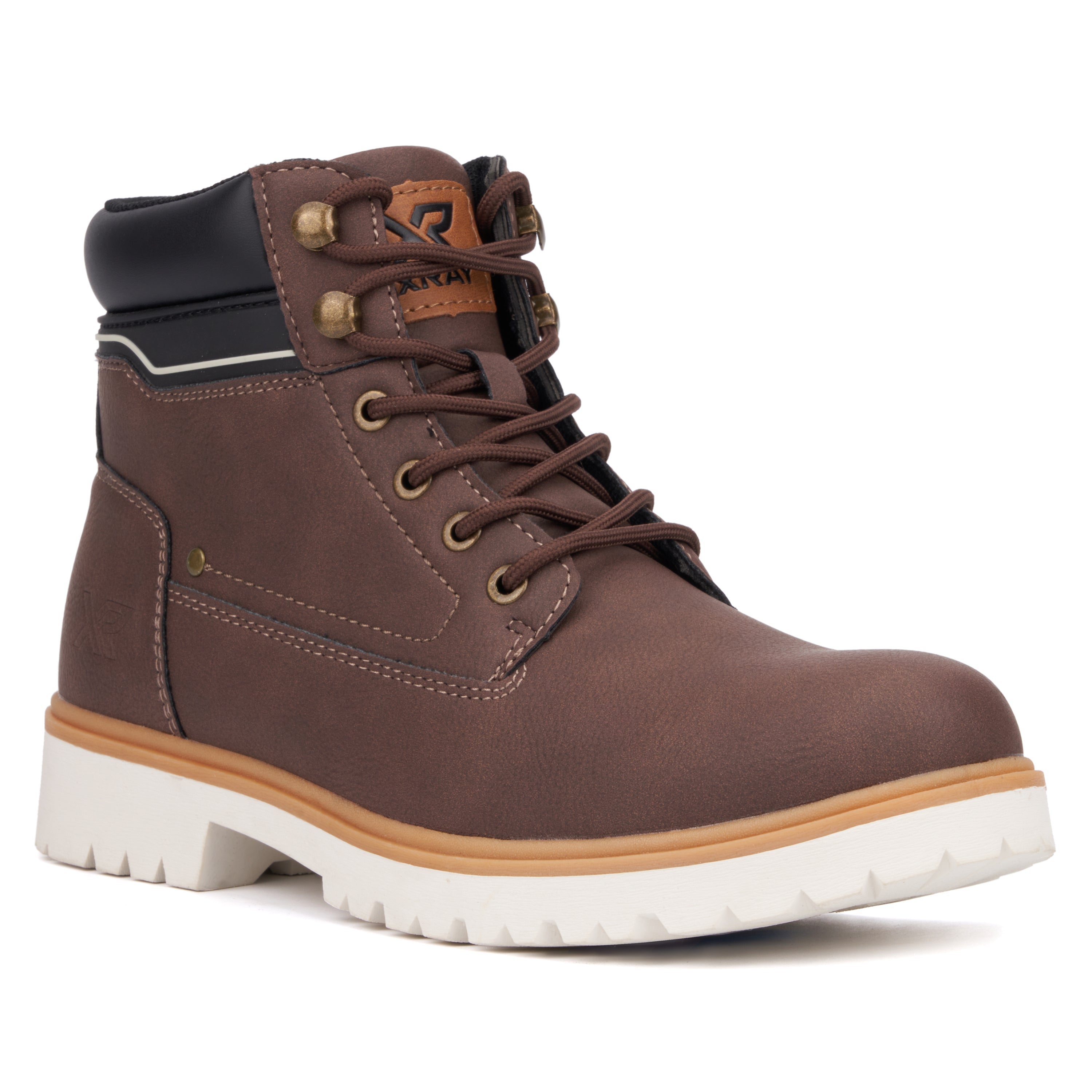  Xray Footwear Men's Archer Work Boots - Brown - Bonton