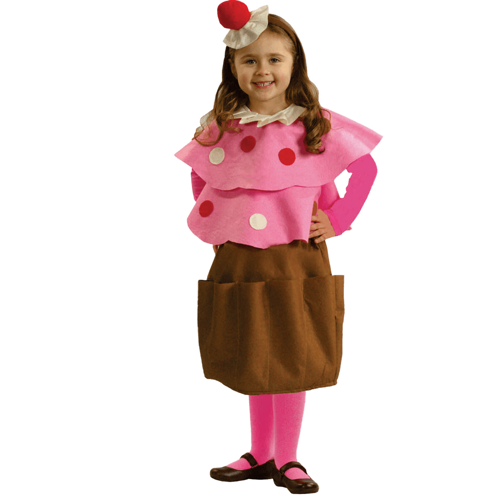  Dress Up America Creamy Cupcake Costume - Kids by Dress Up America - Large (12-14) - Bonton