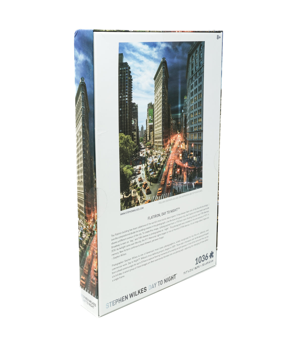  Stephen Wilkes Day to Night Puzzle - Flatiron, New York: 1036 Pcs Multi - Multi - Bonton