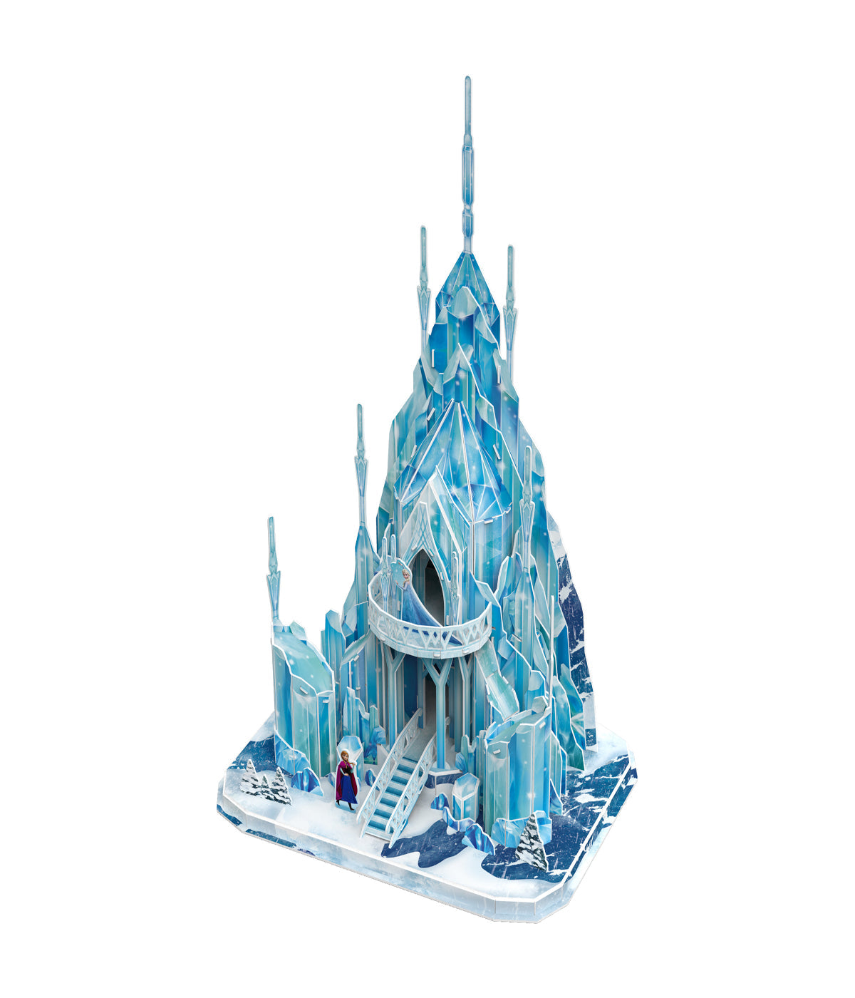  Disney Frozen - Elsa's Ice Palace 3D Puzzle: 73 Pcs Multi - Multi - Bonton