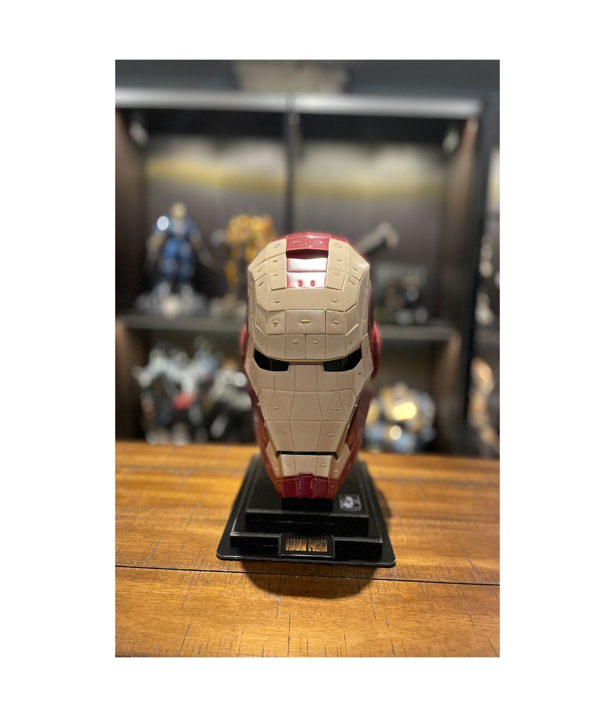  Marvel The Infinity Saga - Iron Man Helmet 3D Puzzle: 92 Pcs Multi - Multi - Bonton