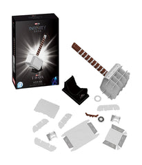 Marvel The Infinity Saga - Mjolnir - Thor's Hammer 3D Puzzle: 84 Pcs Multi