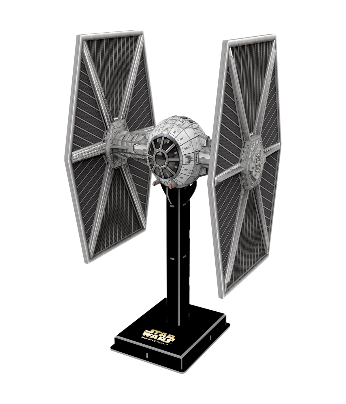  Star Wars - Imperial TIE Fighter Paper Model Kit: 116 Pcs Multi - Multi - Bonton