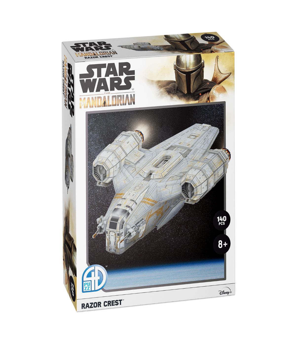  Star Wars - The Mandalorian Razor Crest Paper Model Kit: 140 Pcs Multi - Multi - Bonton