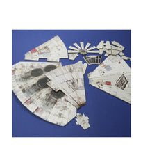 Star Wars - Millennium Falcon Paper Model Kit: 216 Pcs Multi