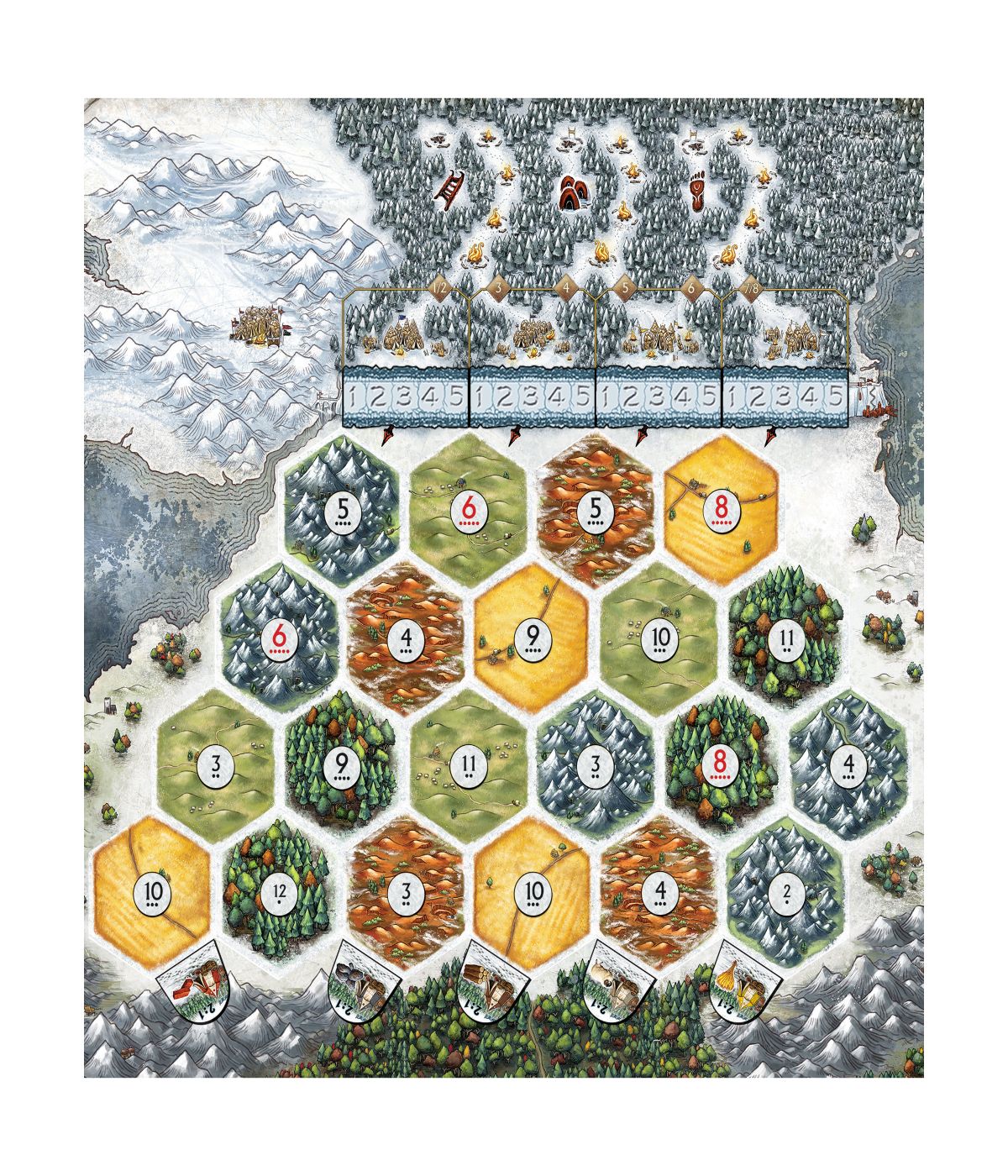  A Game of Thrones Catan: Brotherhood of the Watch Multi - Multi - Bonton