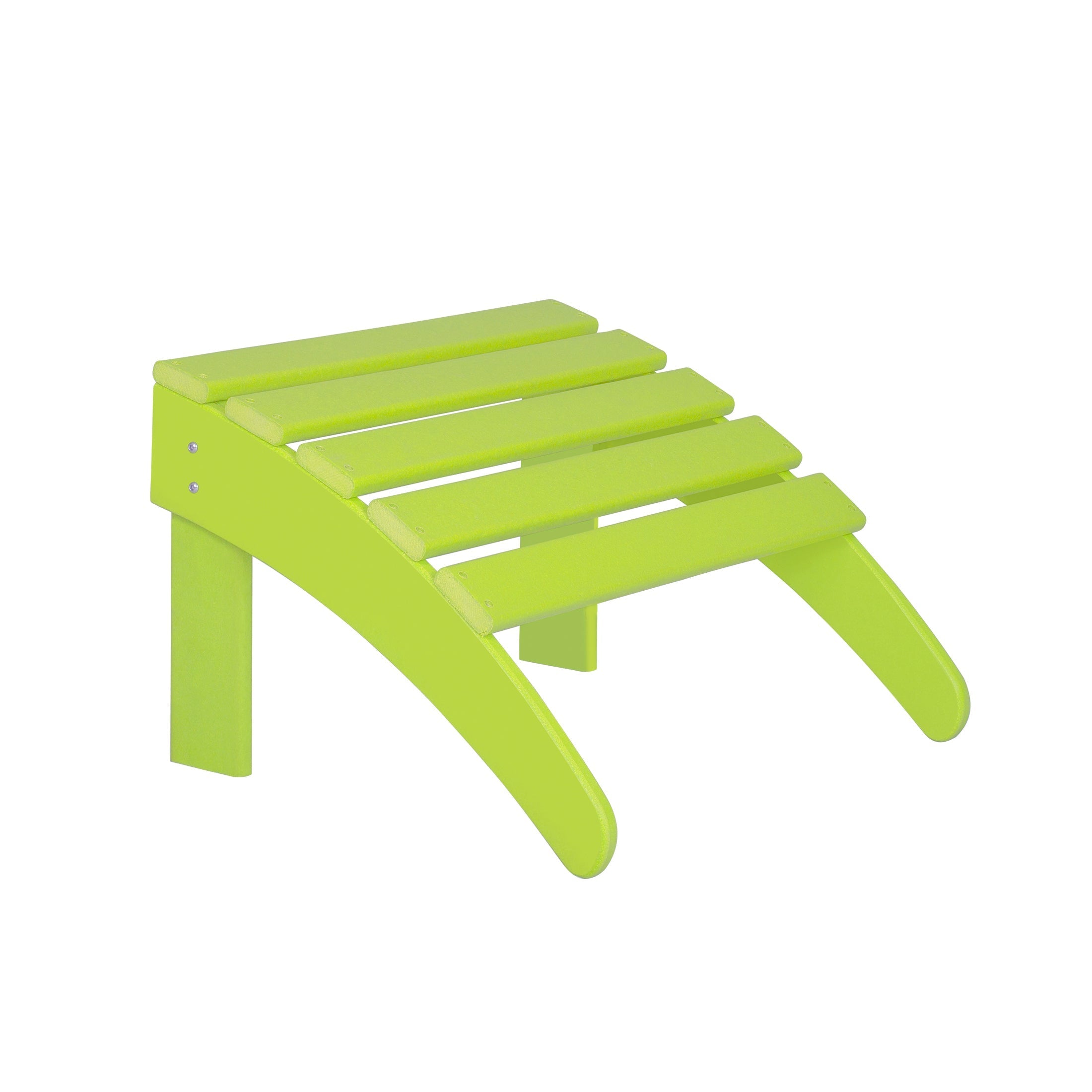  Westin Furniture Outdoor Patio Folding Adirondack Ottoman - Lime - Bonton