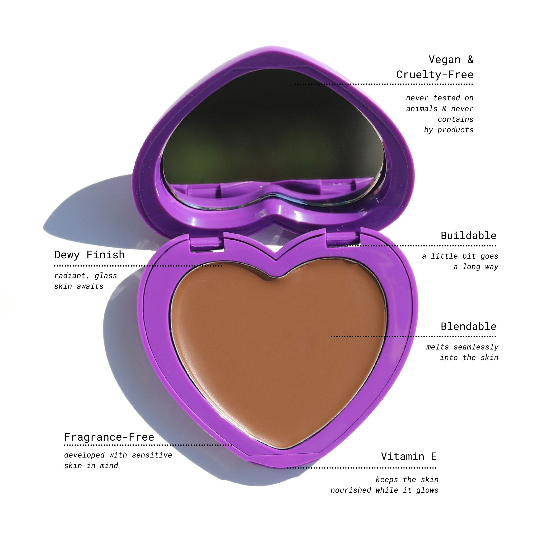  Half Caked Candy Paint Cream Bronzer by Half Caked - Morning View - Bonton