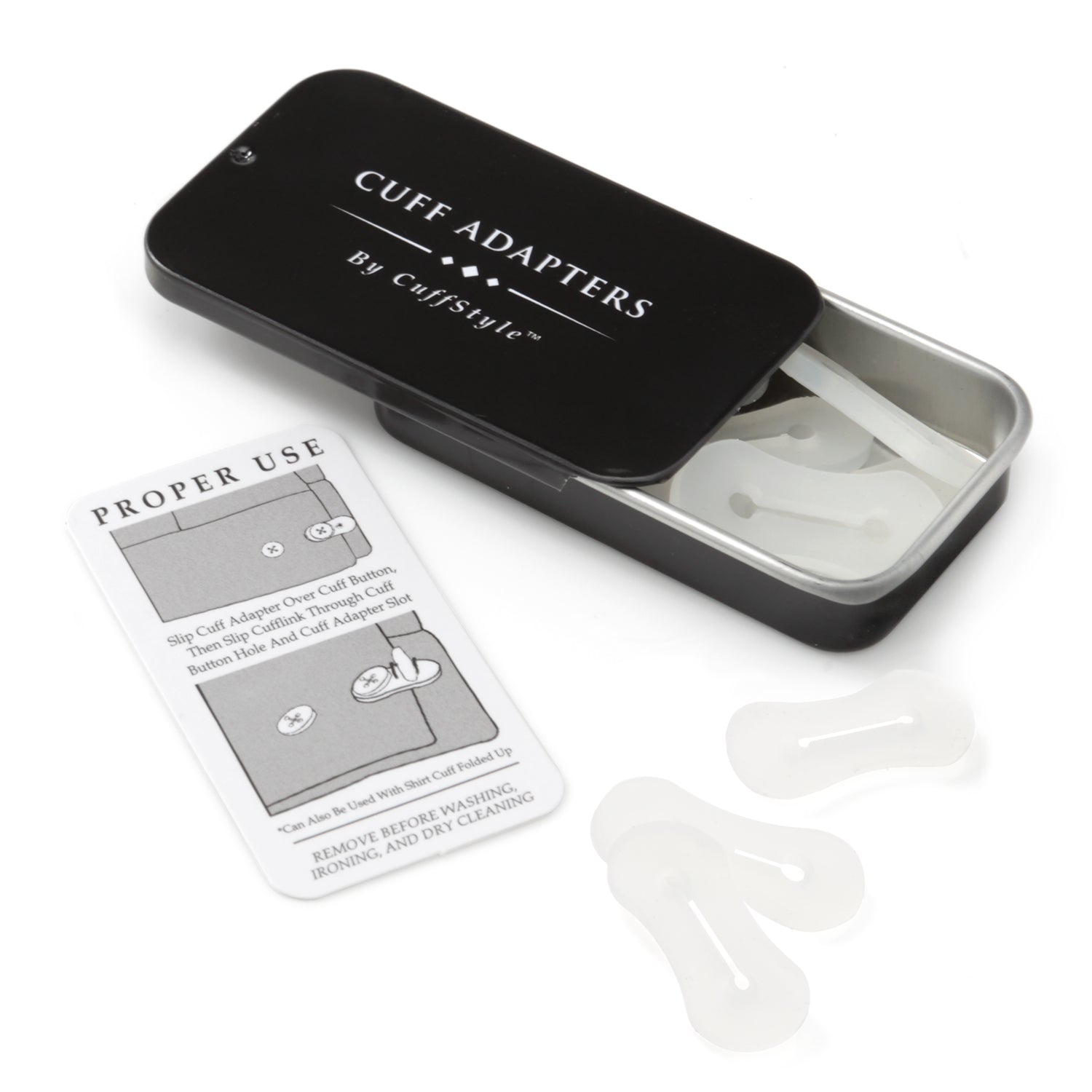  Cufflinks Cufflink Adapters - Default Title - Bonton