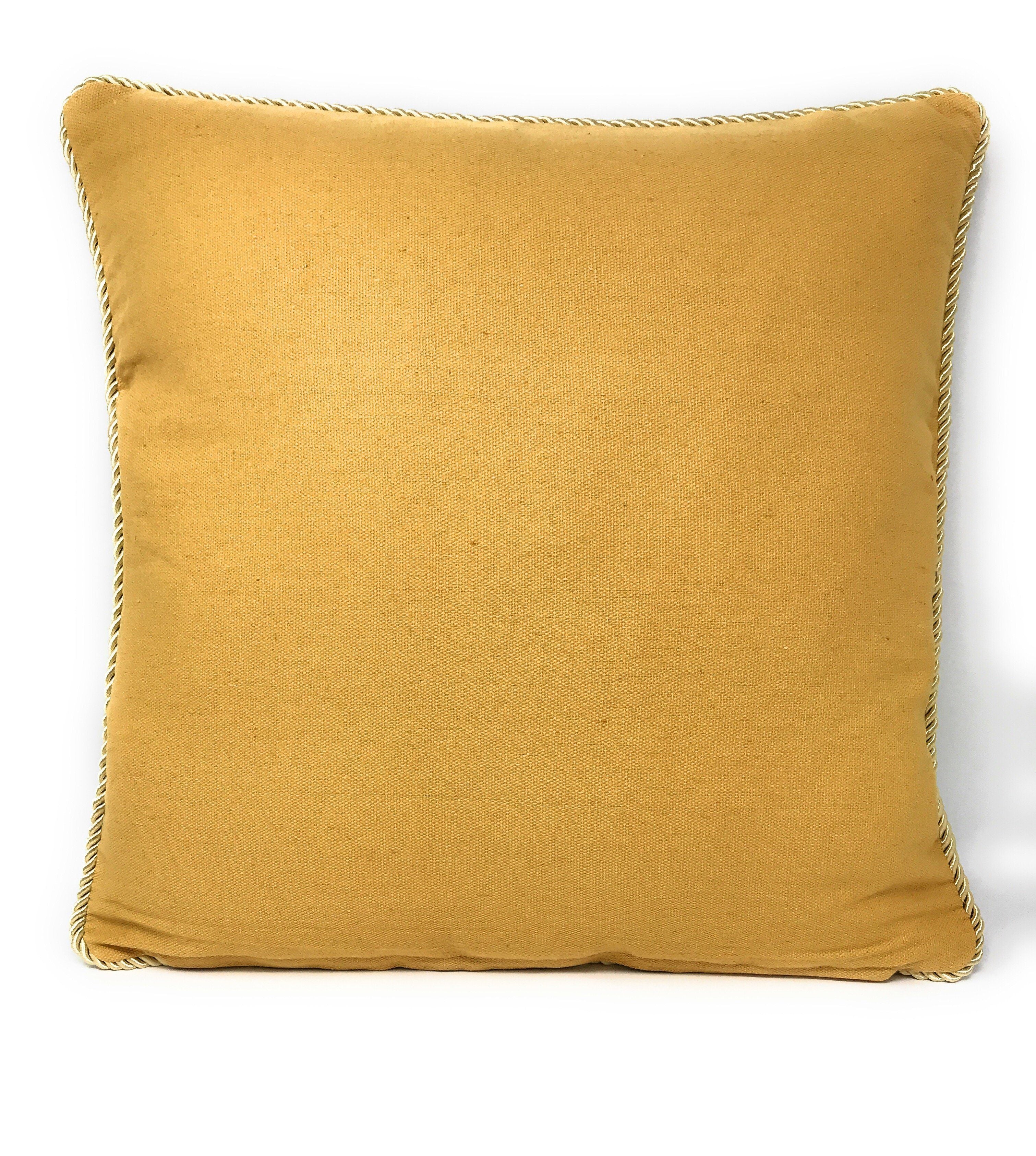  DaDa Bedding Collection DaDa Bedding Breath of Spring Dark Border Floral Elegant Throw Pillow Cushion Cover 18