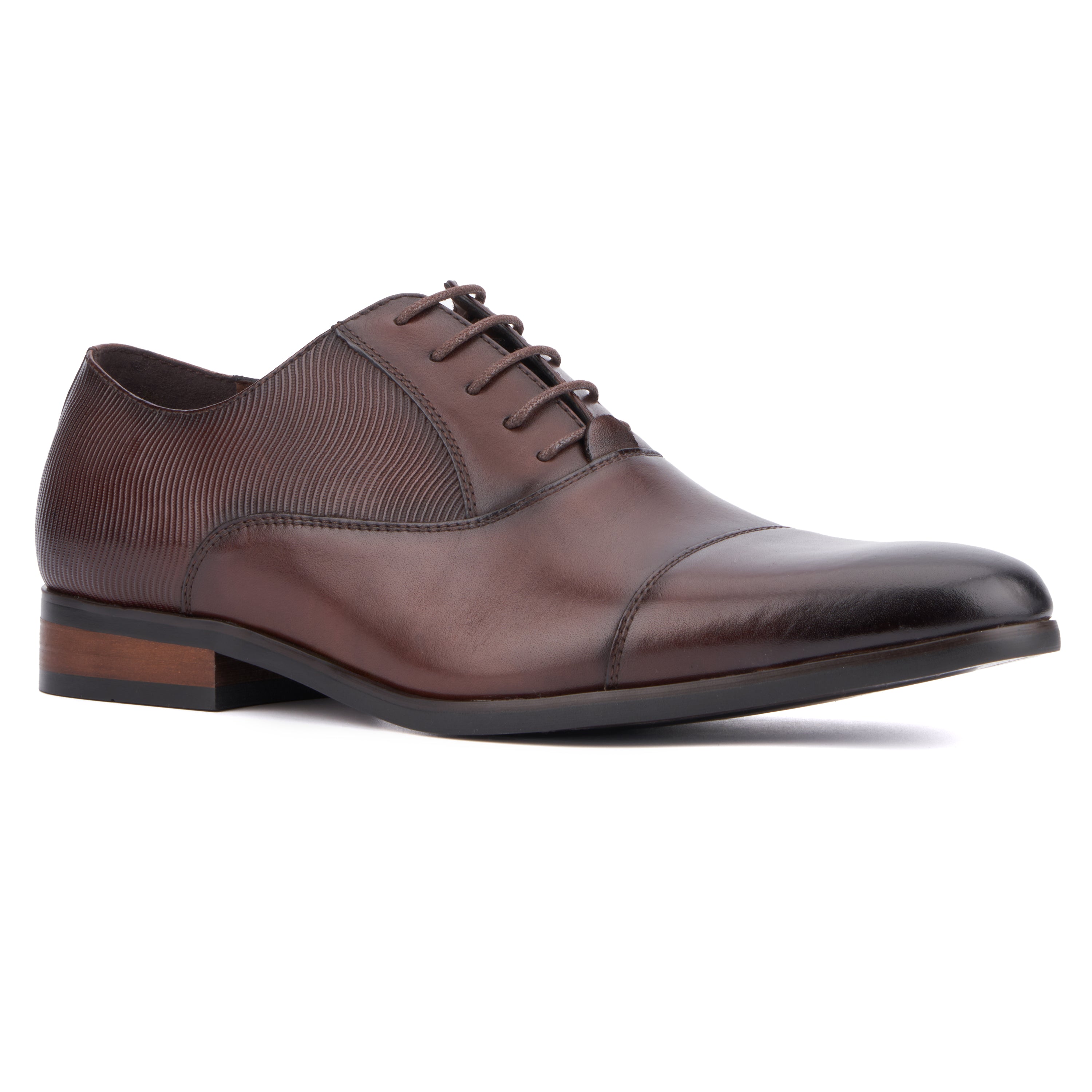  Vintage Foundry Co. Men's Hamilton Oxford Dress Shoe - Black - Bonton