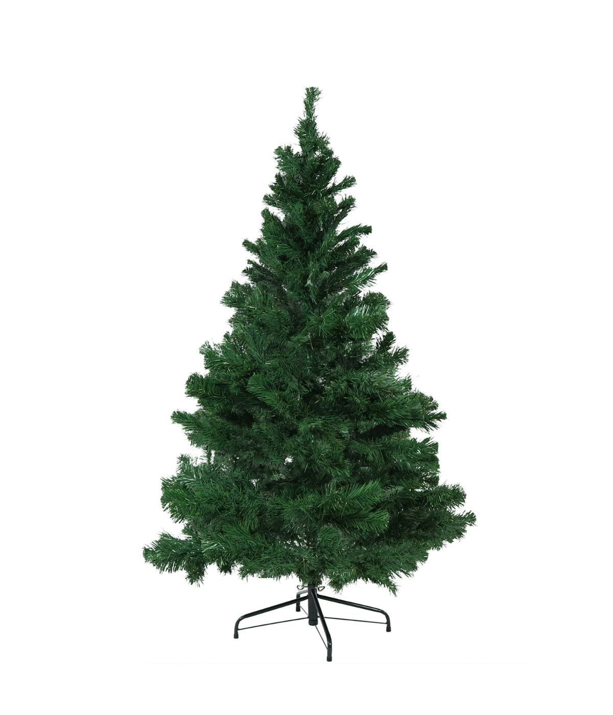  Sunnydaze Decor Canadian Pine Full Indoor Artificial Unlit Christmas Tree with Metal Stand - Green - Bonton